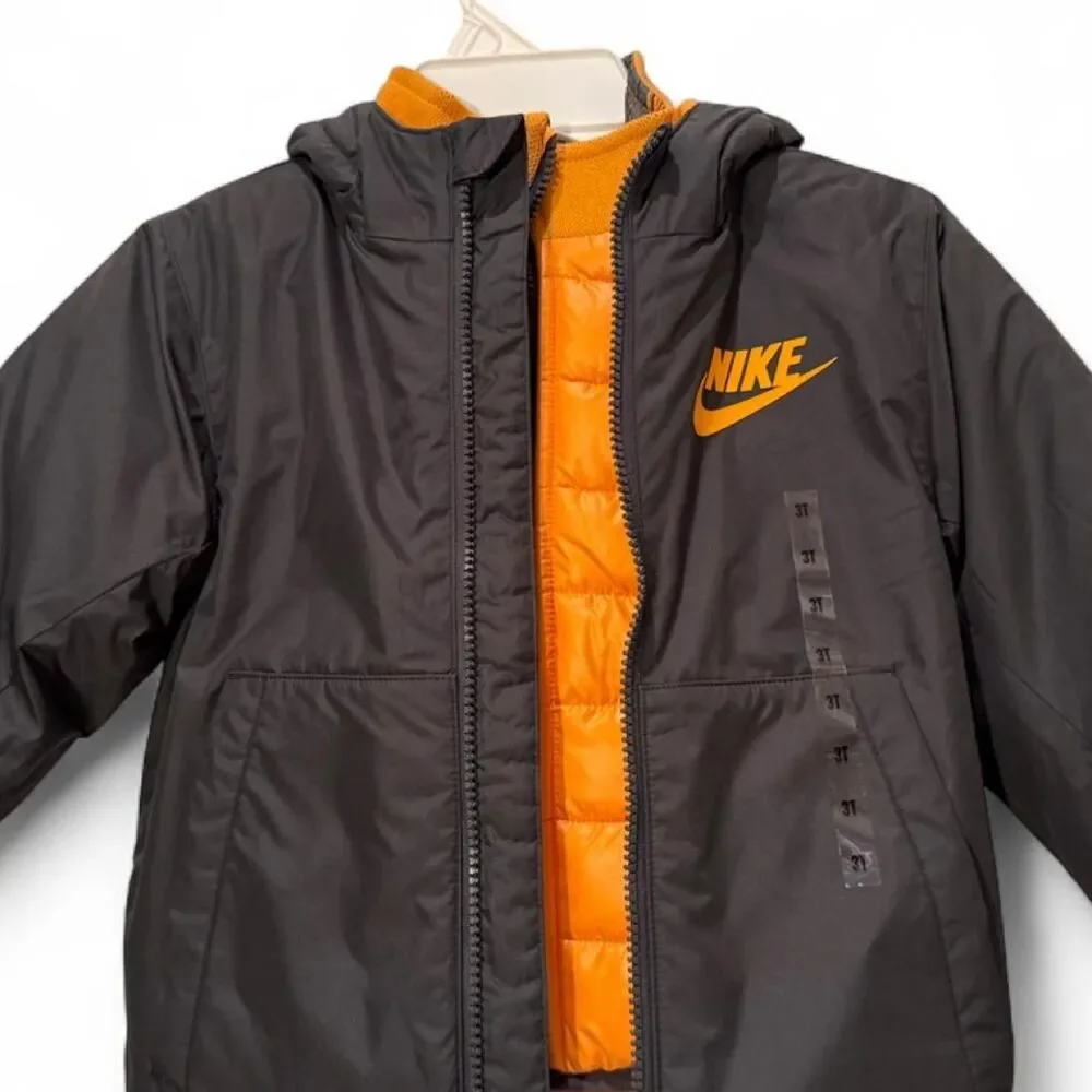 Nike Boy’s 3 in 1 Orange and Black 3T